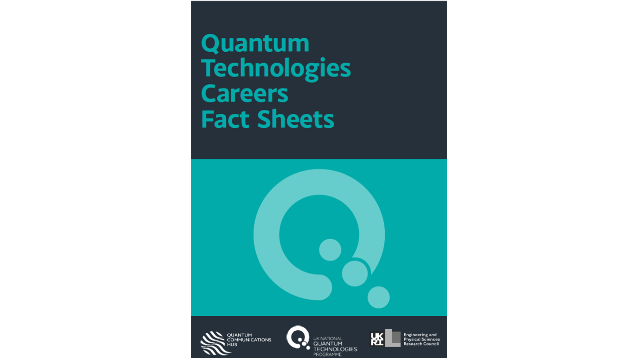 Quantum Technologies Careers Fact Sheets cover